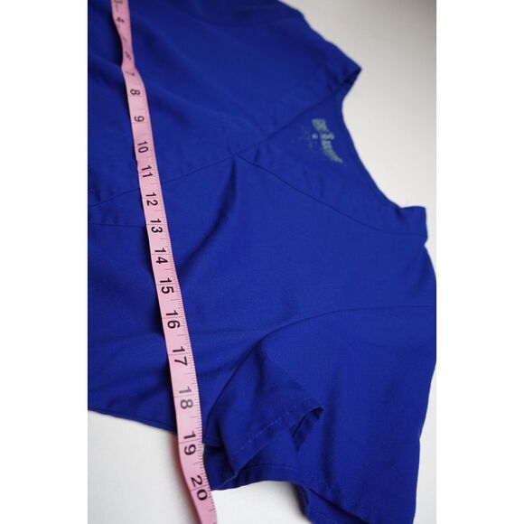 Greys Anatomy Womens Scrubs Top Size XS Dark Teal Style 4153 - Picture 5 of 7